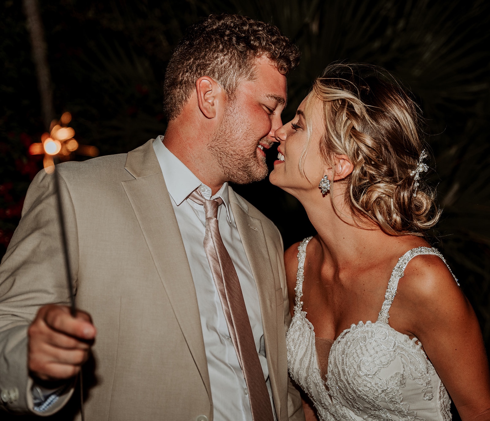 Bride and Groom; Florida Beach Banquets and Events Weddings; Precious Moments Events