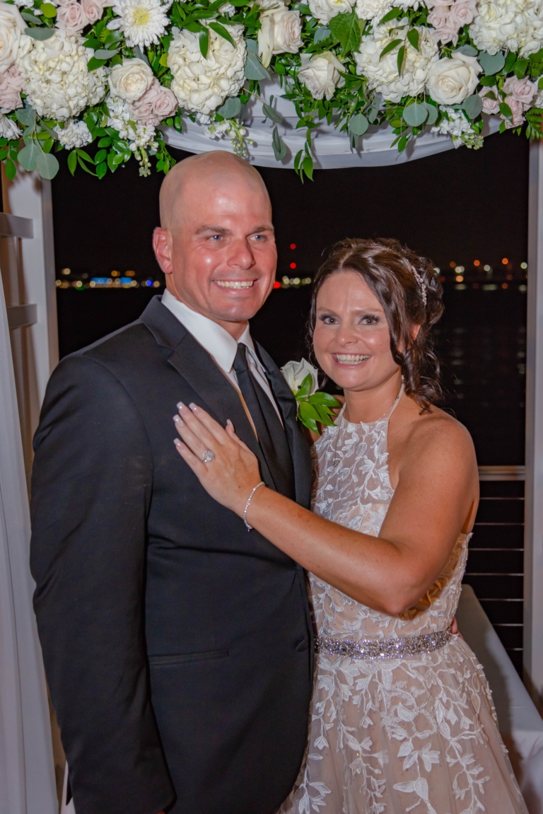 Bride & Groom; Pier 22 Weddings; Precious Moments Events