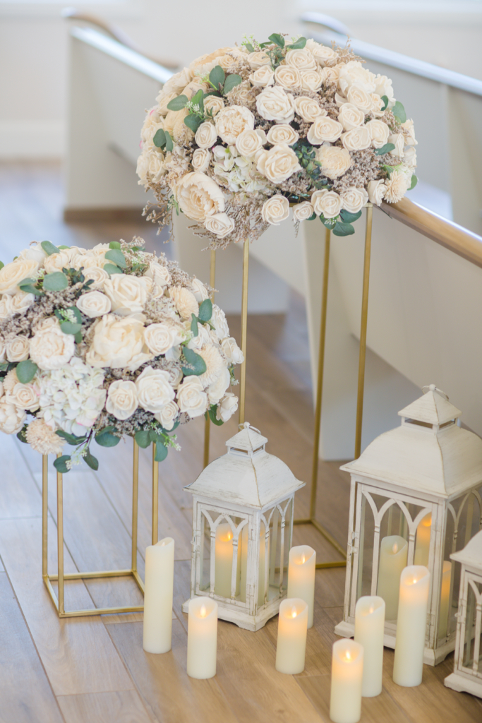 Wood Flowers; Harborside Chapel; Precious Moments Events