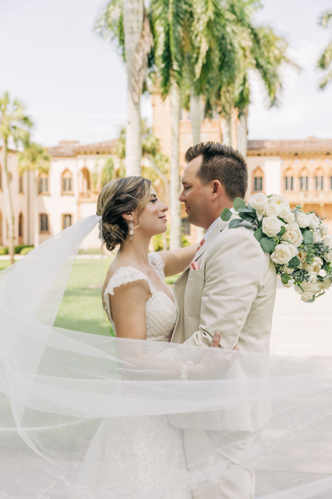 Bride and Groom; Ringling Ca' d'Zan; Precious Moments Events