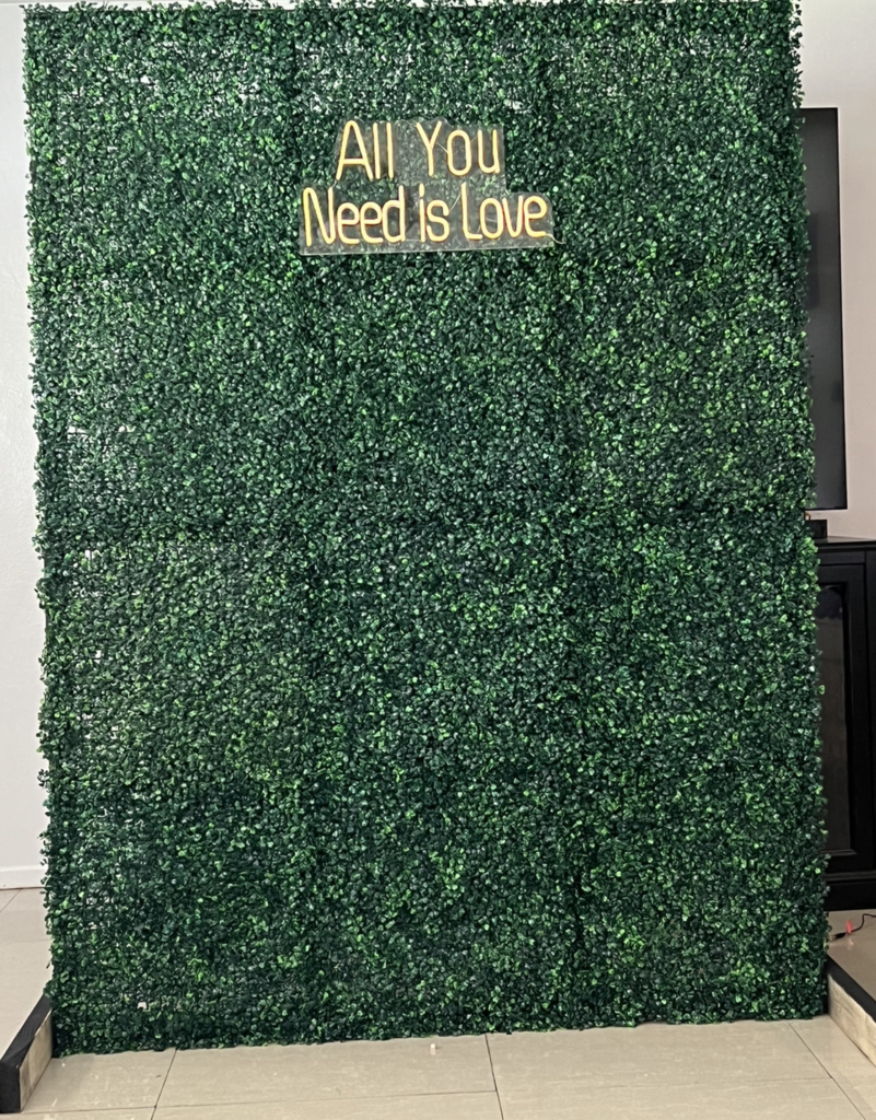 Greenery Wall-Precious Moments Events Rentals