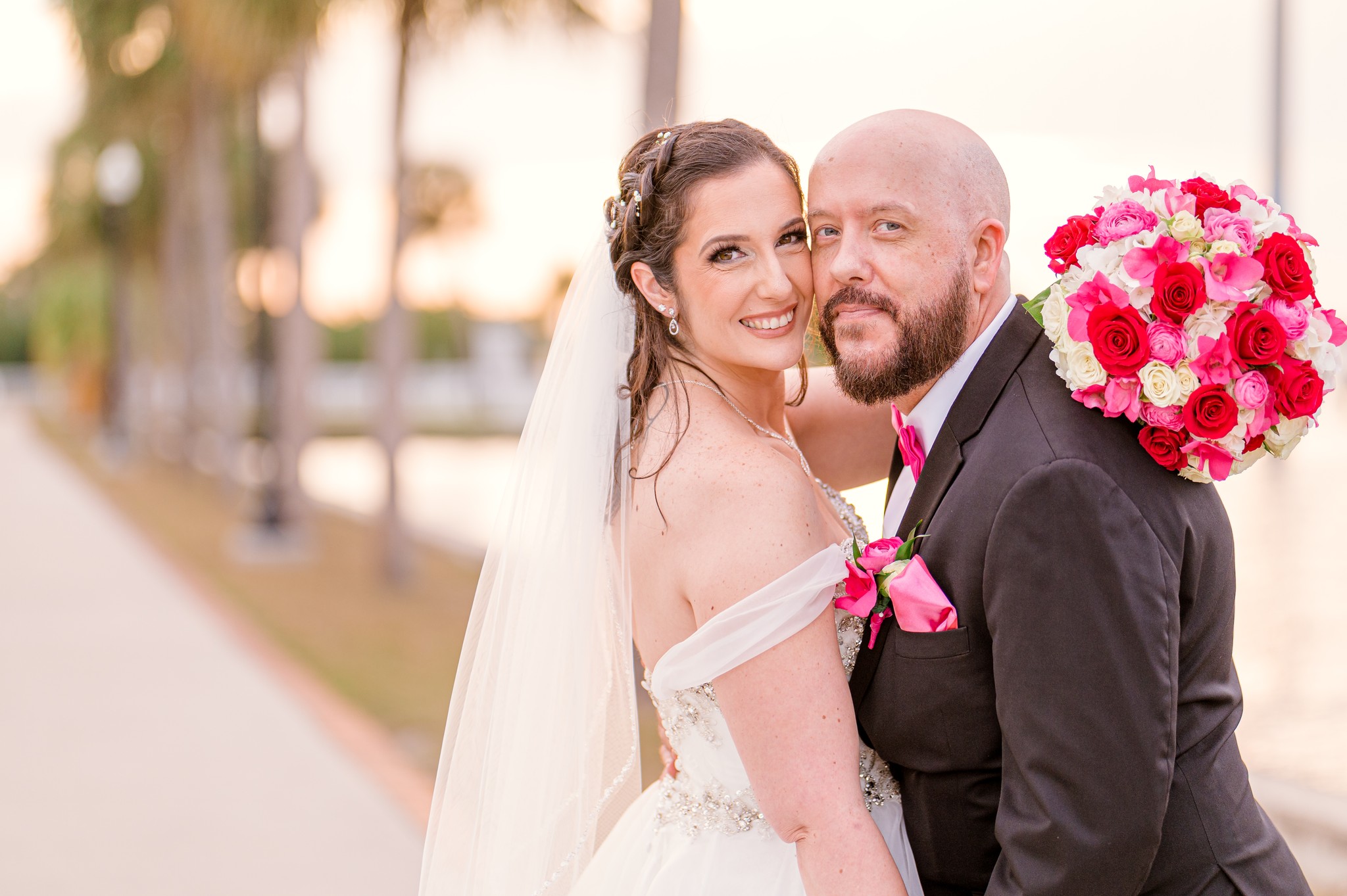 Bride and Groom; Laishley Park Wedding; Precious Moments Events