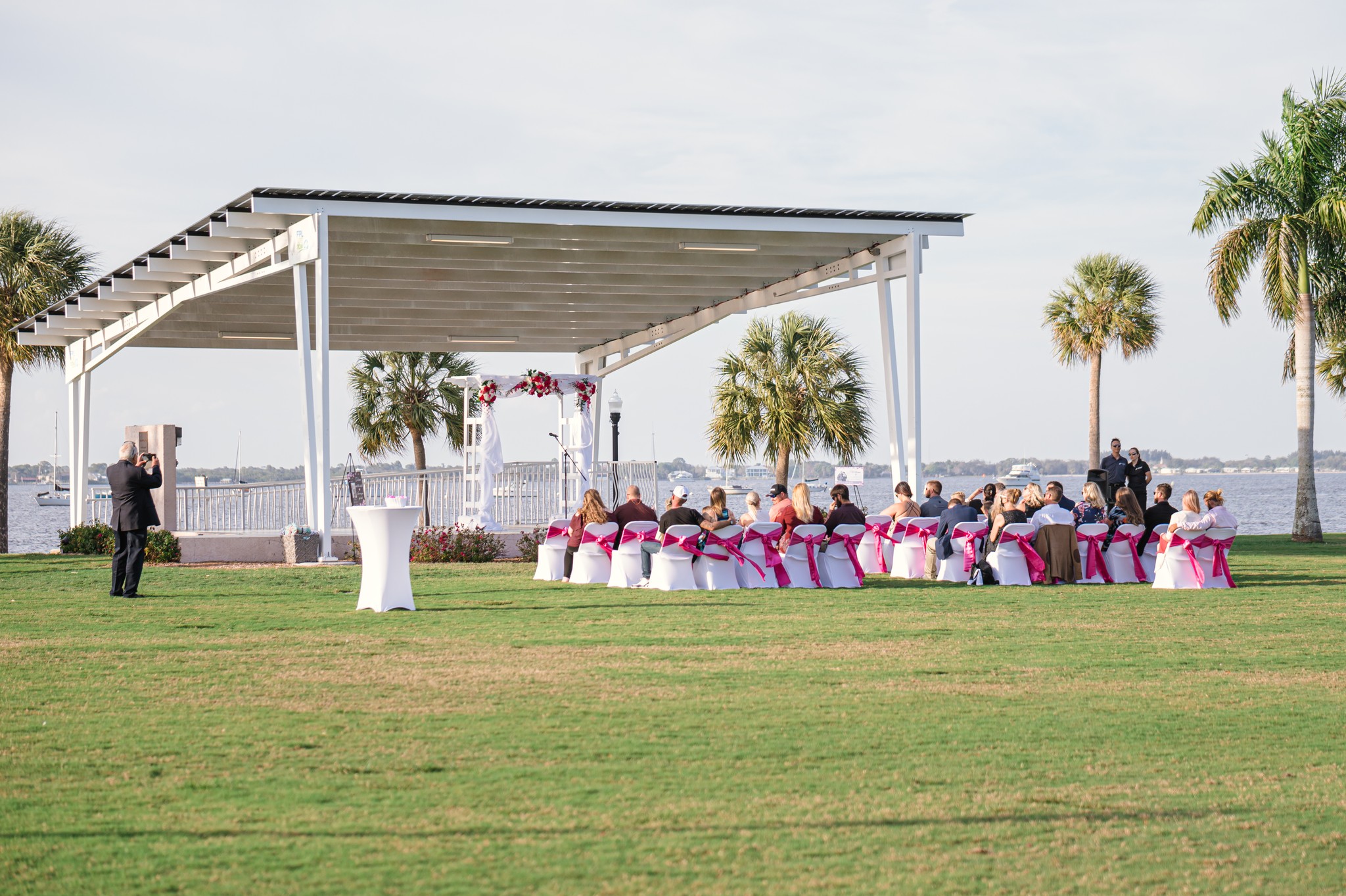 Wedding Ceremony ; Laishley Park Wedding; Precious Moments Events